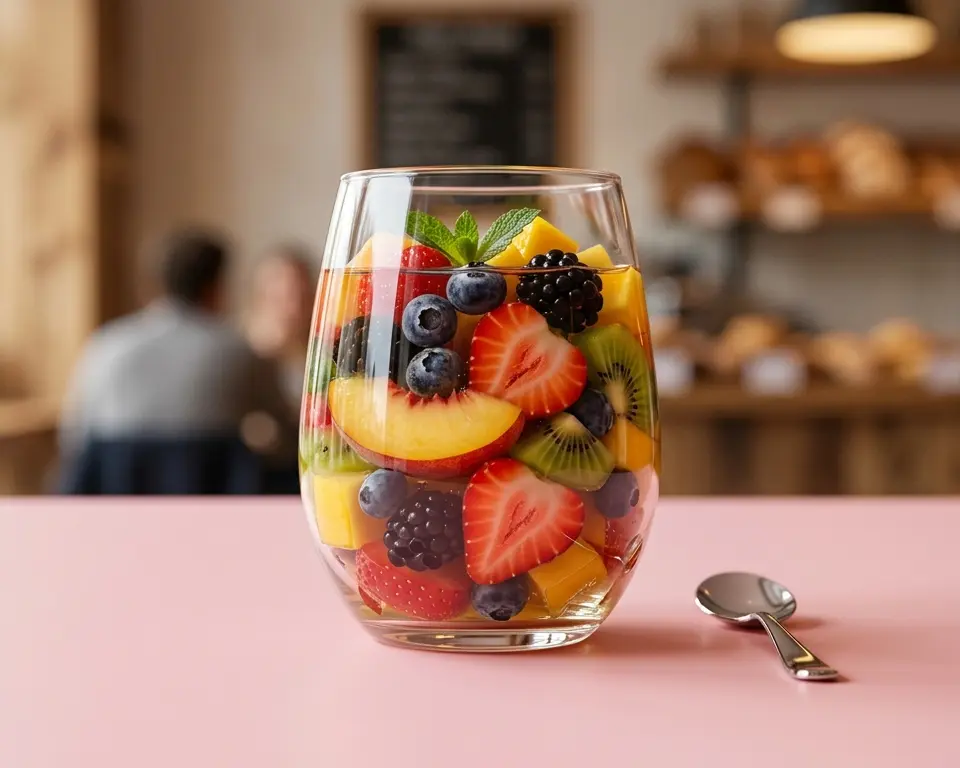[4809] Salade de fruits et fruits rouges